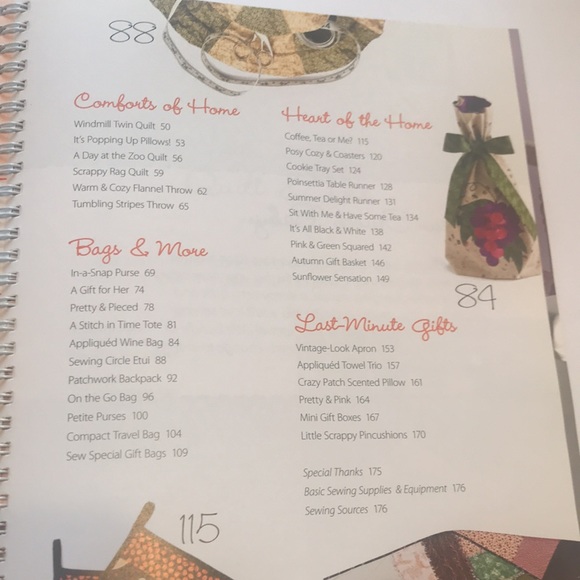 Sew Special Fat Quarter Gifts Book  Julie Johnson - Picture 4 of 5